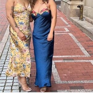 Hello Molly Satin Maxi Dress